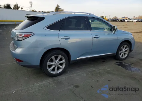 2010 Lexus Rx 350 z USA, uszkodzony, nr VIN JTJBK1BA0A2402179